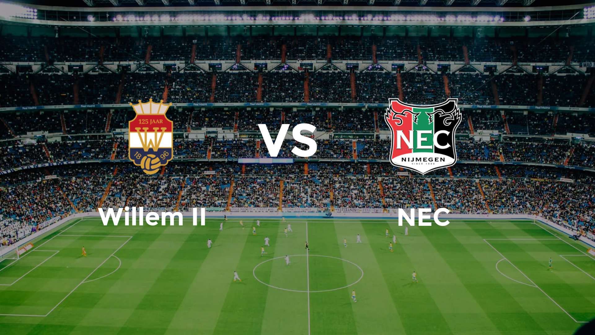 Willem II vs NEC Nijmegen