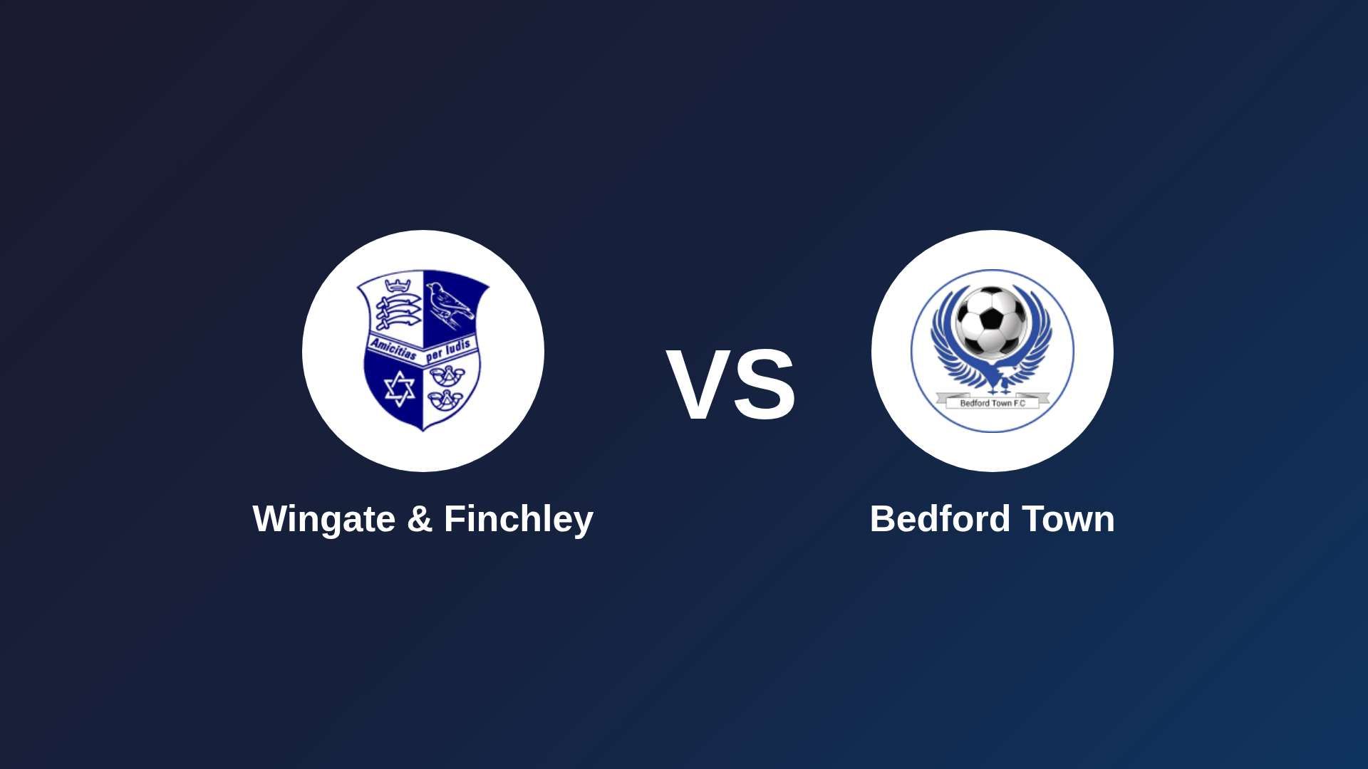 Wingate & Finchley vs Bedford Town