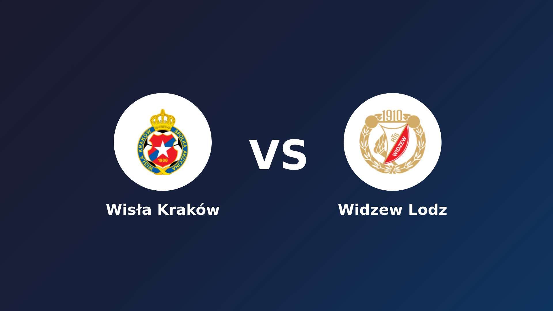 Wisła Kraków vs (F)idzew Lodz