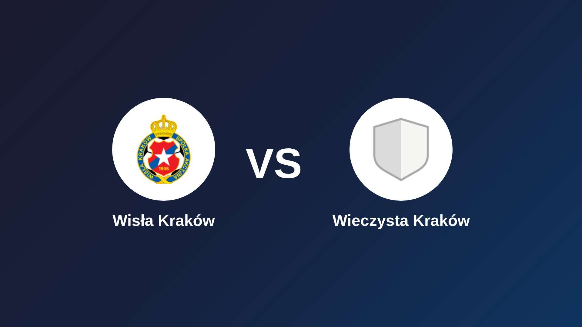 Wisła Kraków vs (F)ieczysta Kraków