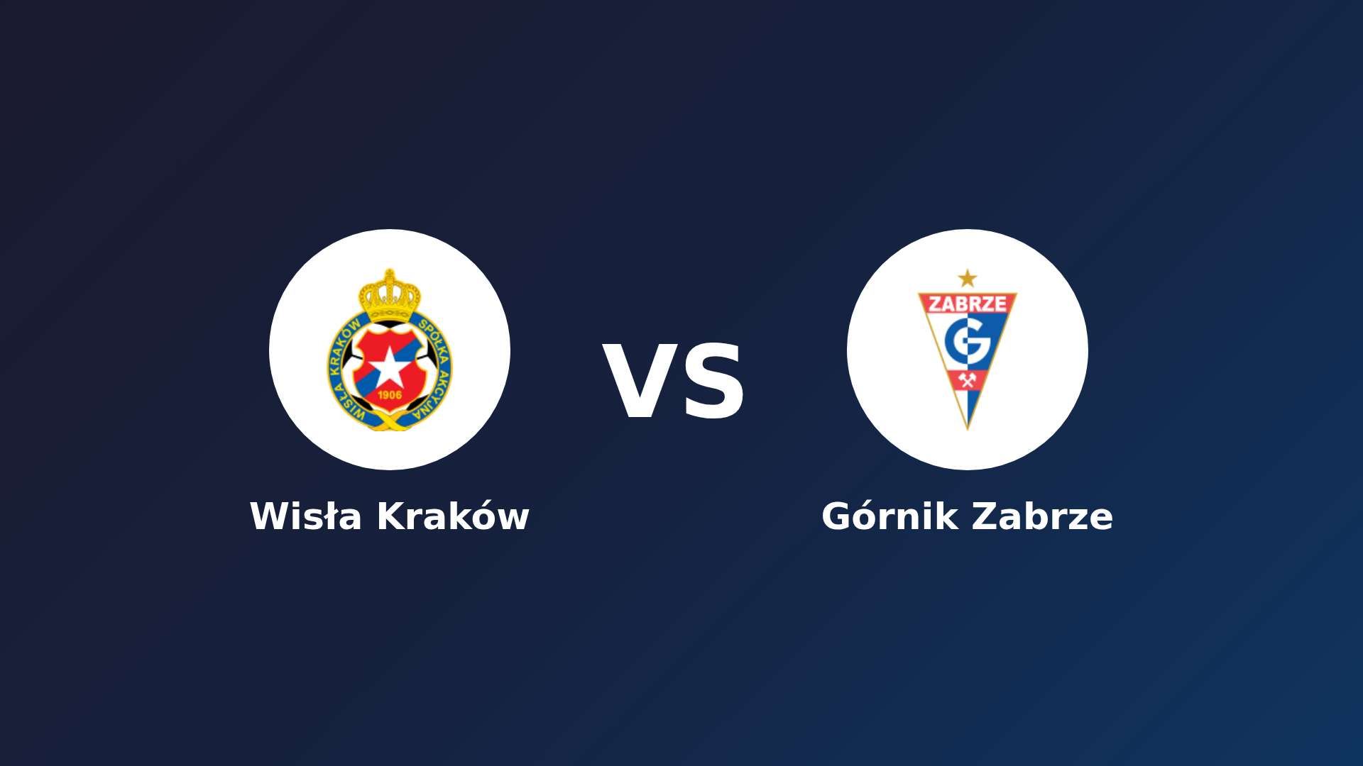 Wisła Kraków vs Górnik Zabrze