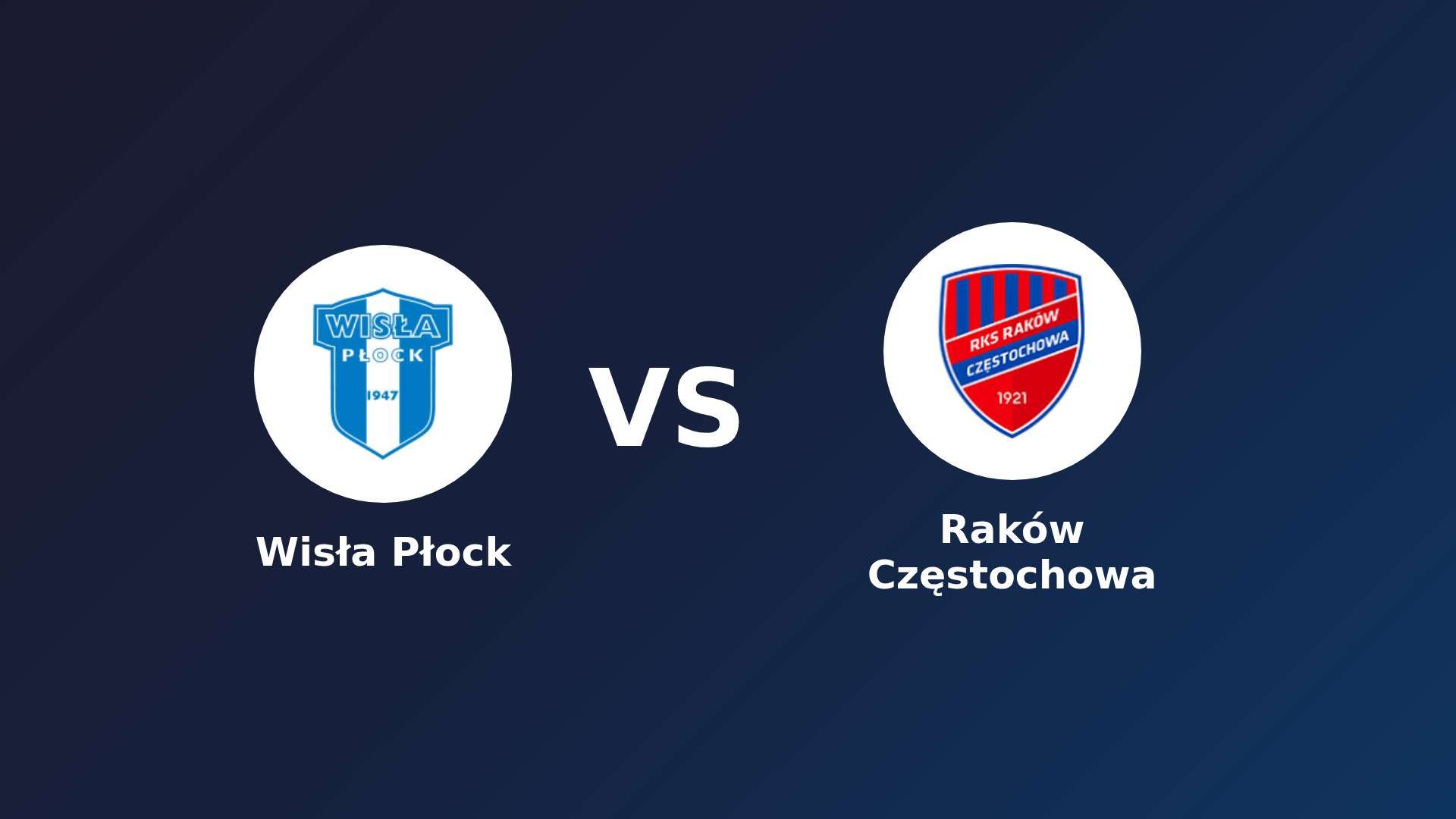 Wisła Płock vs Raków Częstochowa