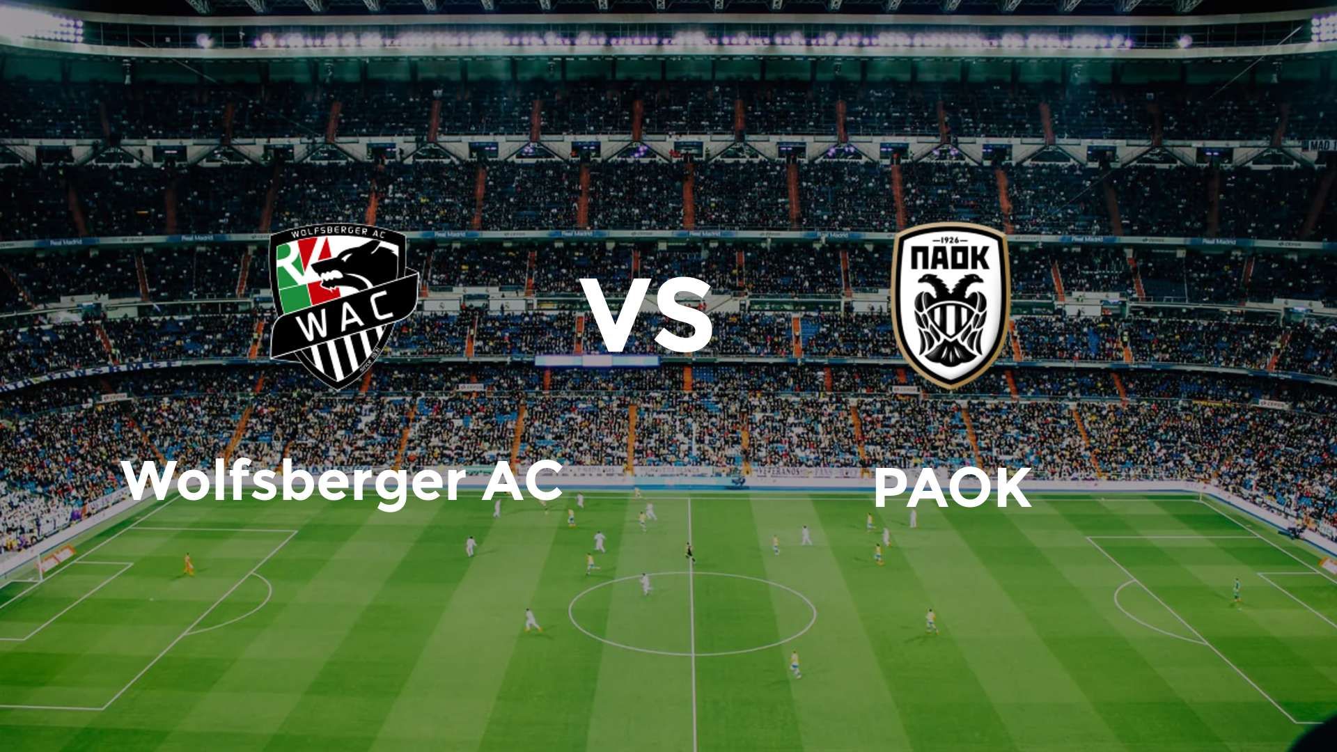 Wolfsberger AC vs PAOK