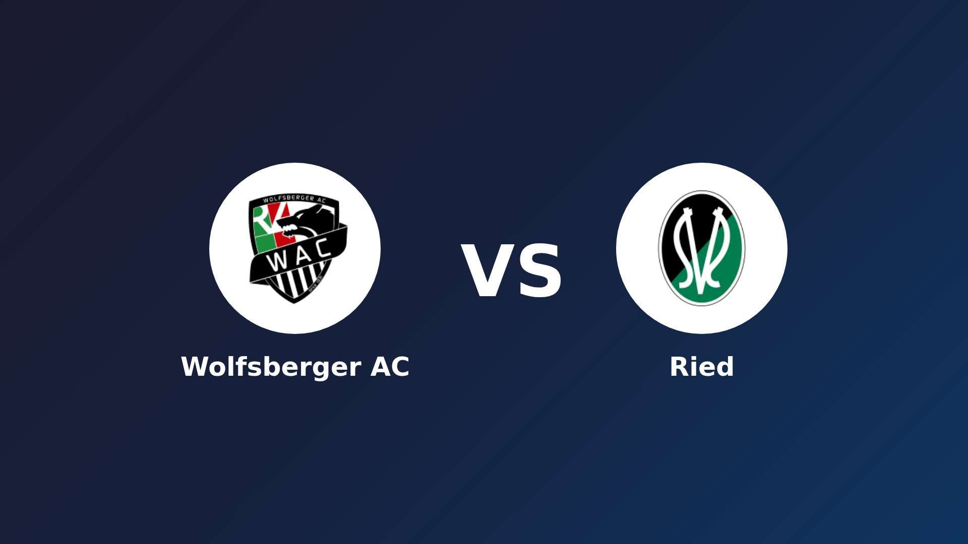 Wolfsberger AC vs Ried