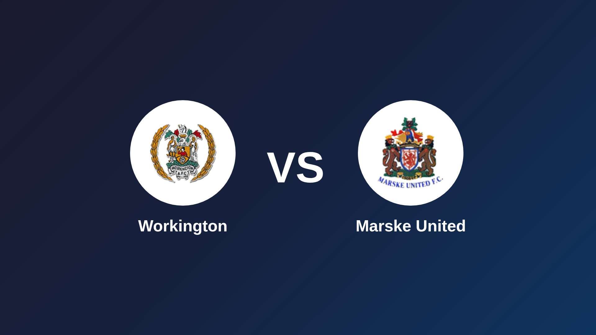 Workington vs Marske United