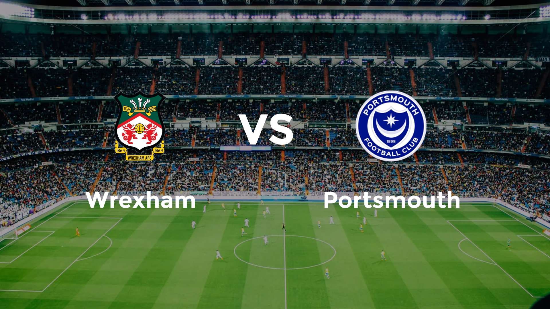 Wrexham vs Portsmouth
