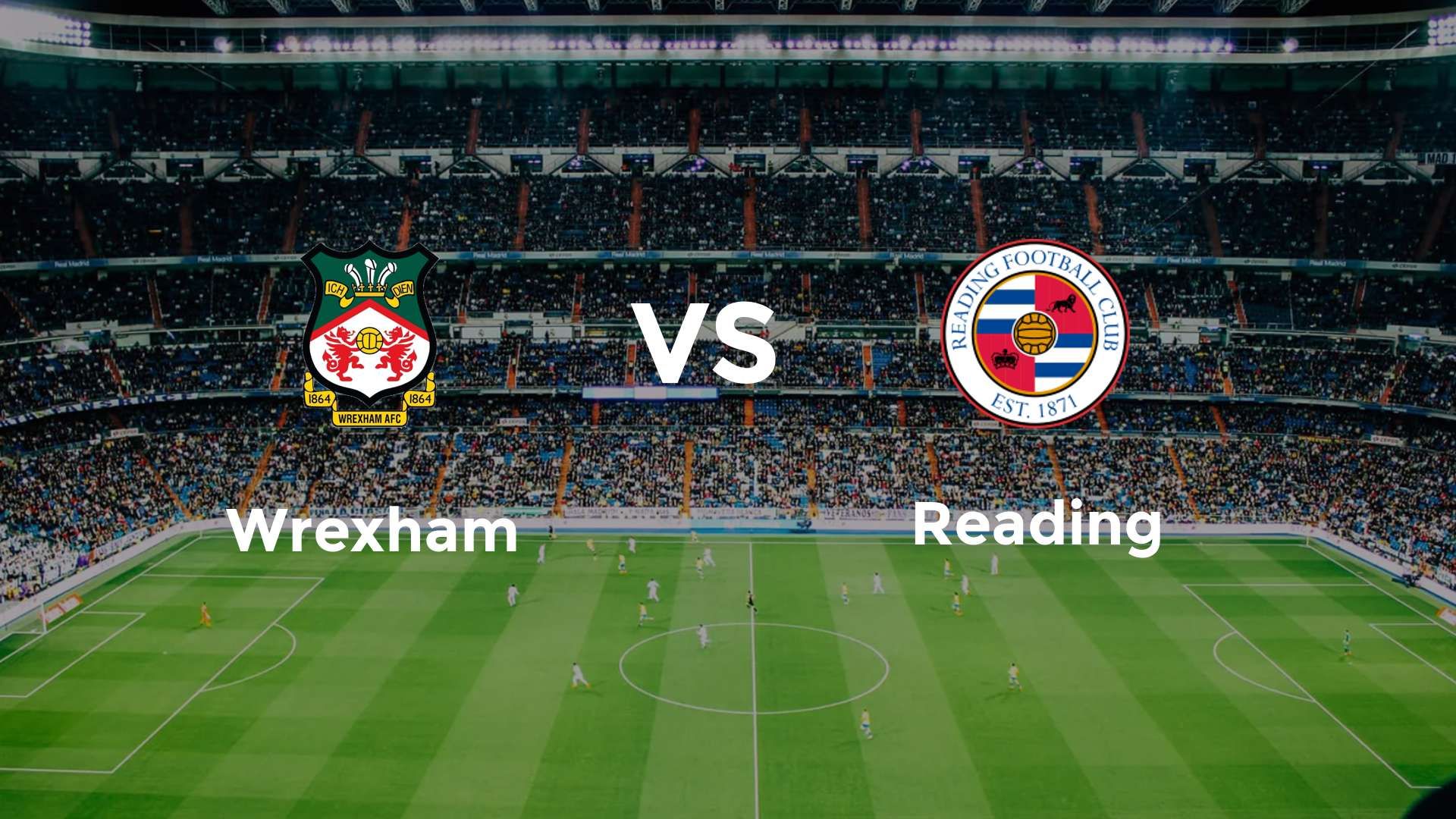 Wrexham vs Reading