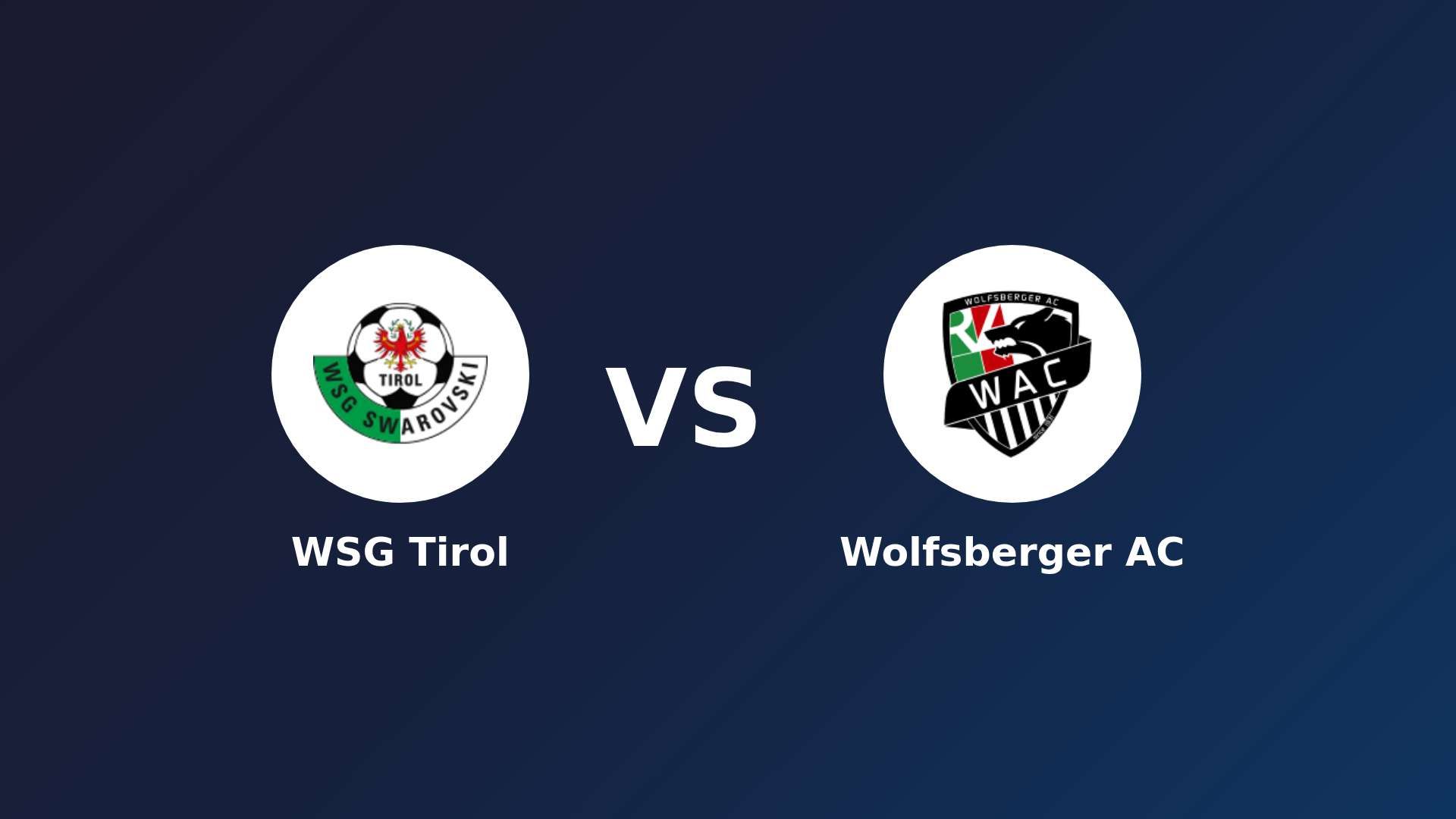 WSG Tirol vs (F)olfsberger AC
