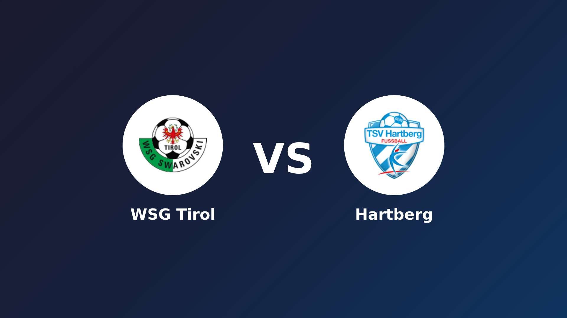 WSG Tirol vs Hartberg