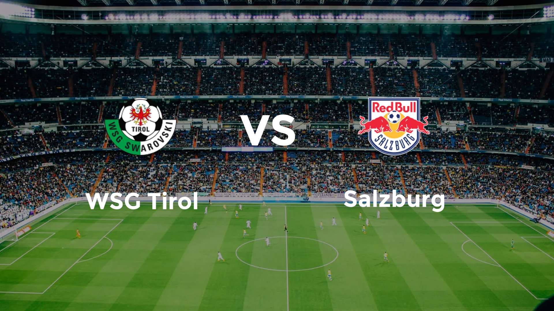 WSG Tirol vs Salzburg