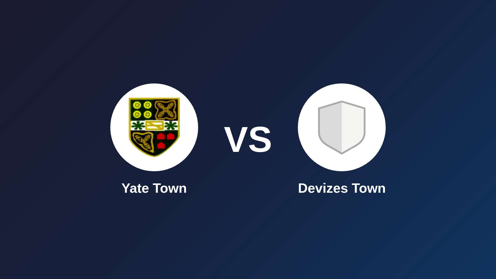 Yate Town vs Devizes Town