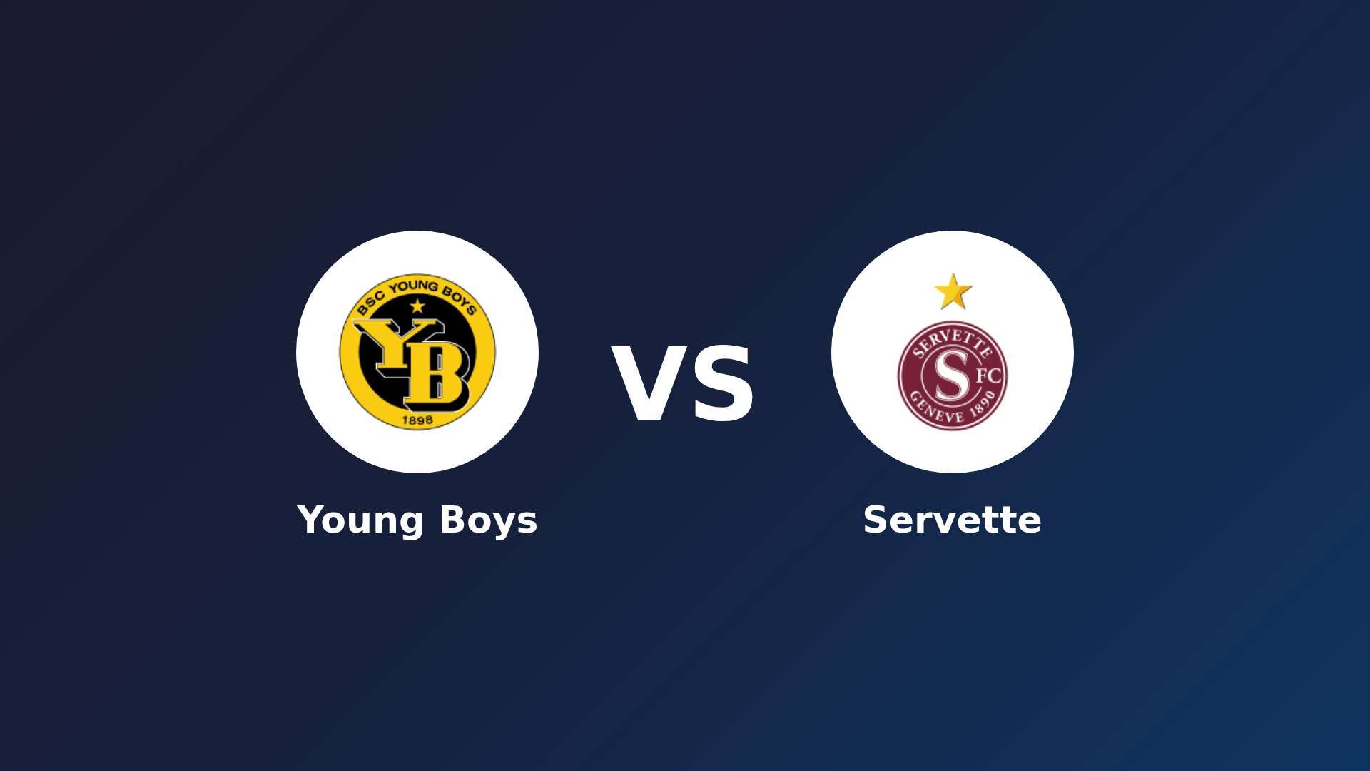 Young Boys vs Servette