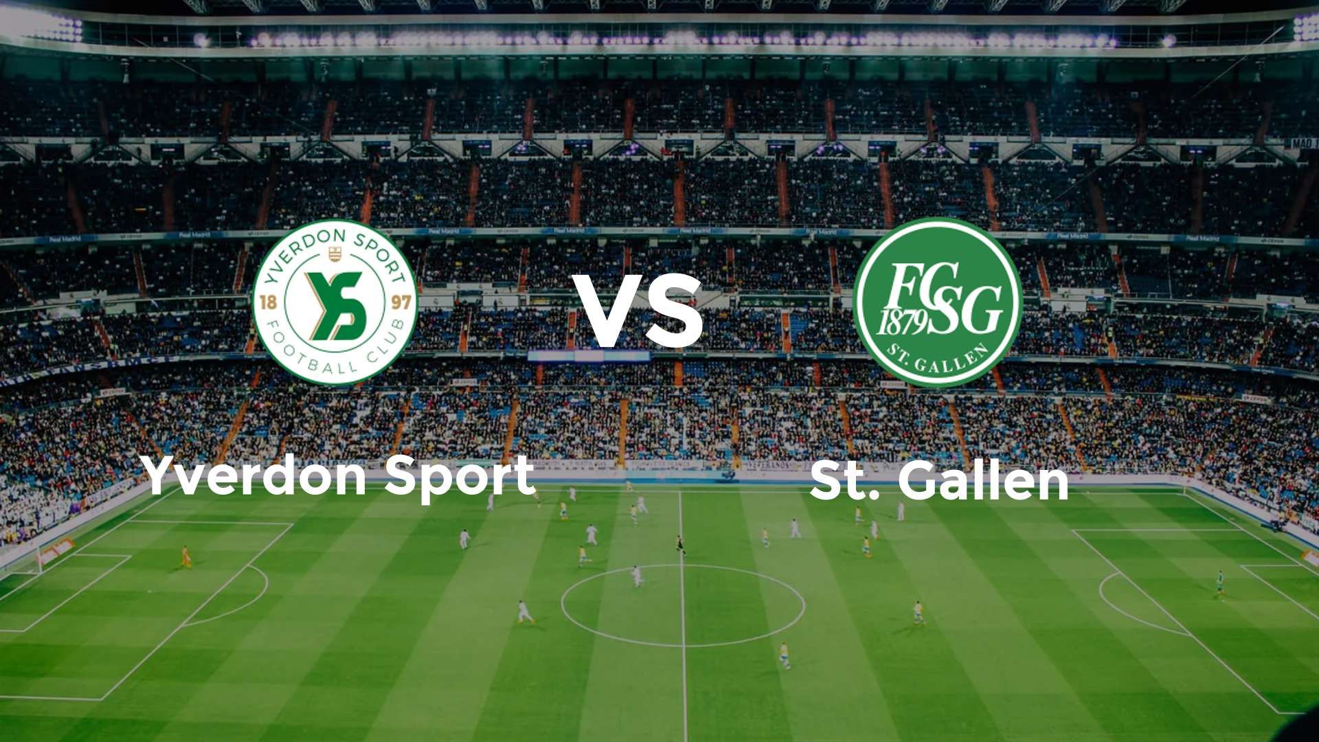 Yverdon Sport vs St. Gallen