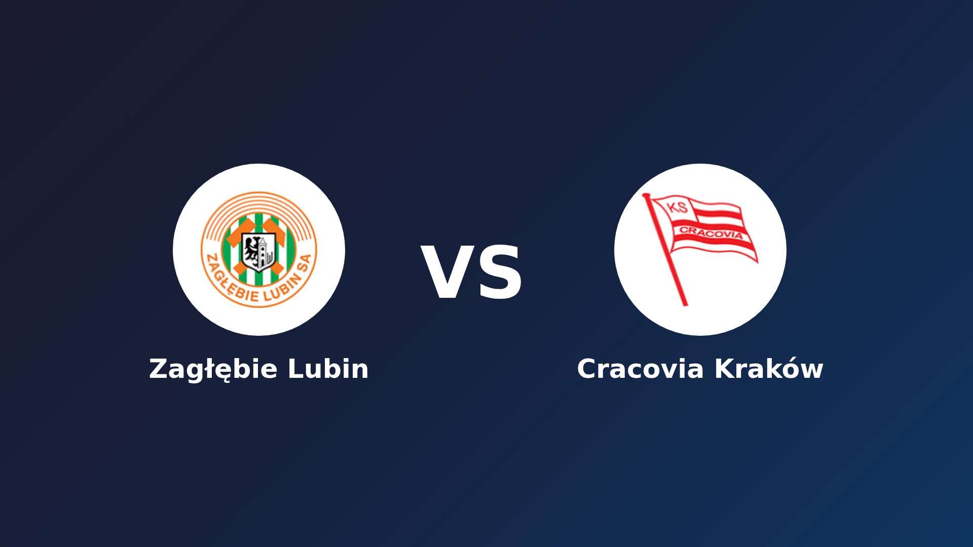 Zagłębie Lubin vs Cracovia Kraków