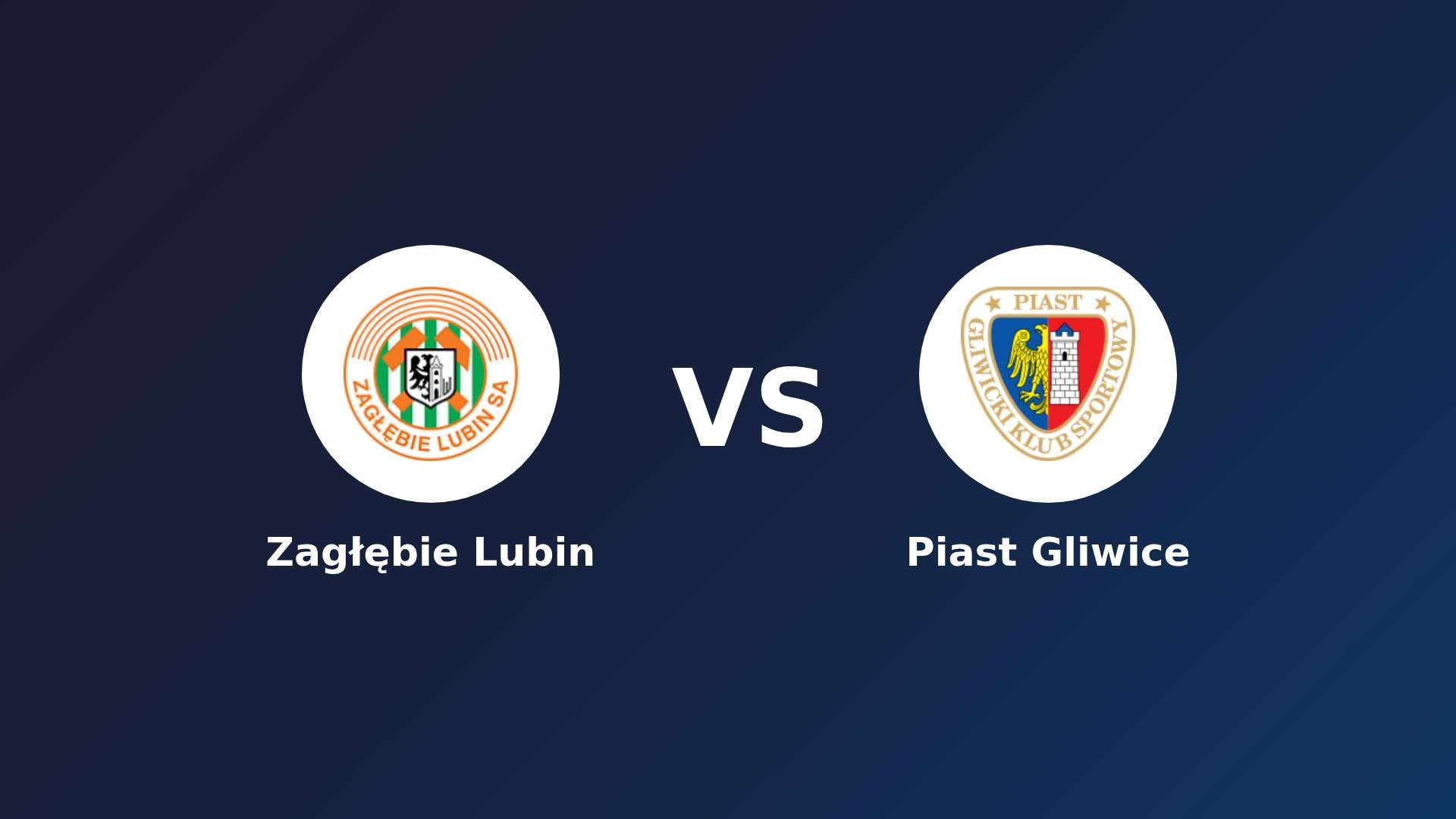 Zagłębie Lubin vs Piast Gliwice