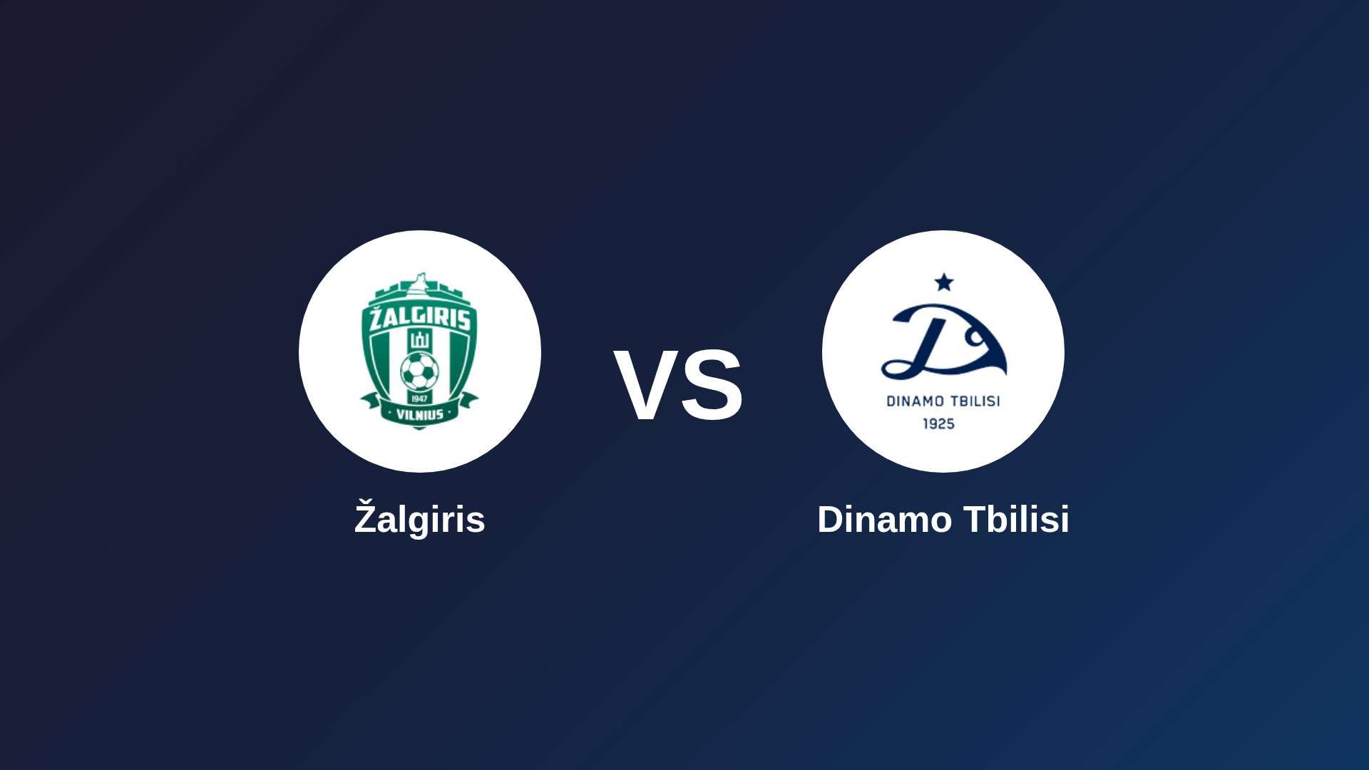 Žalgiris vs Dinamo Tbilisi