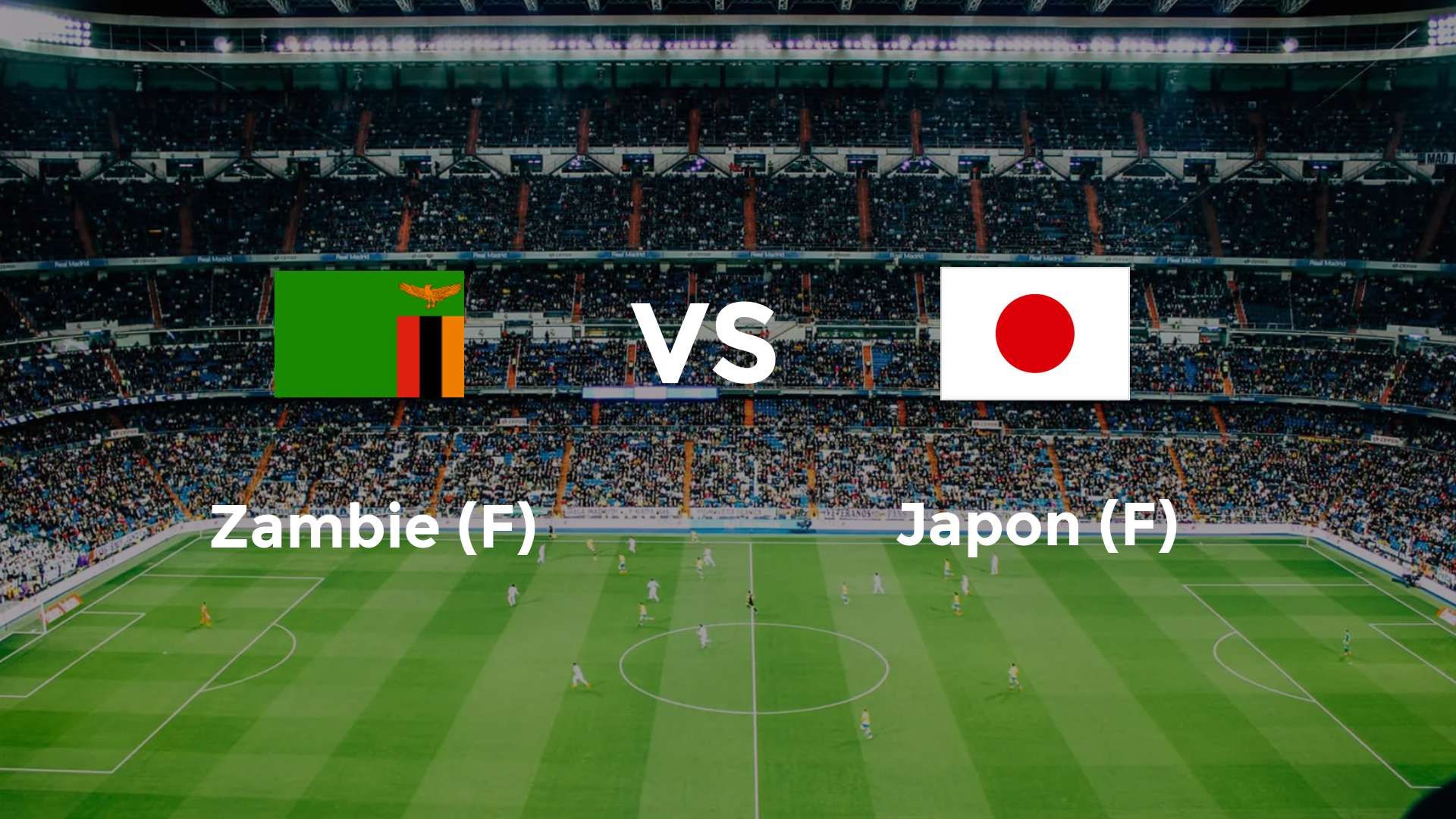 Zambie (F) vs Japon (F)