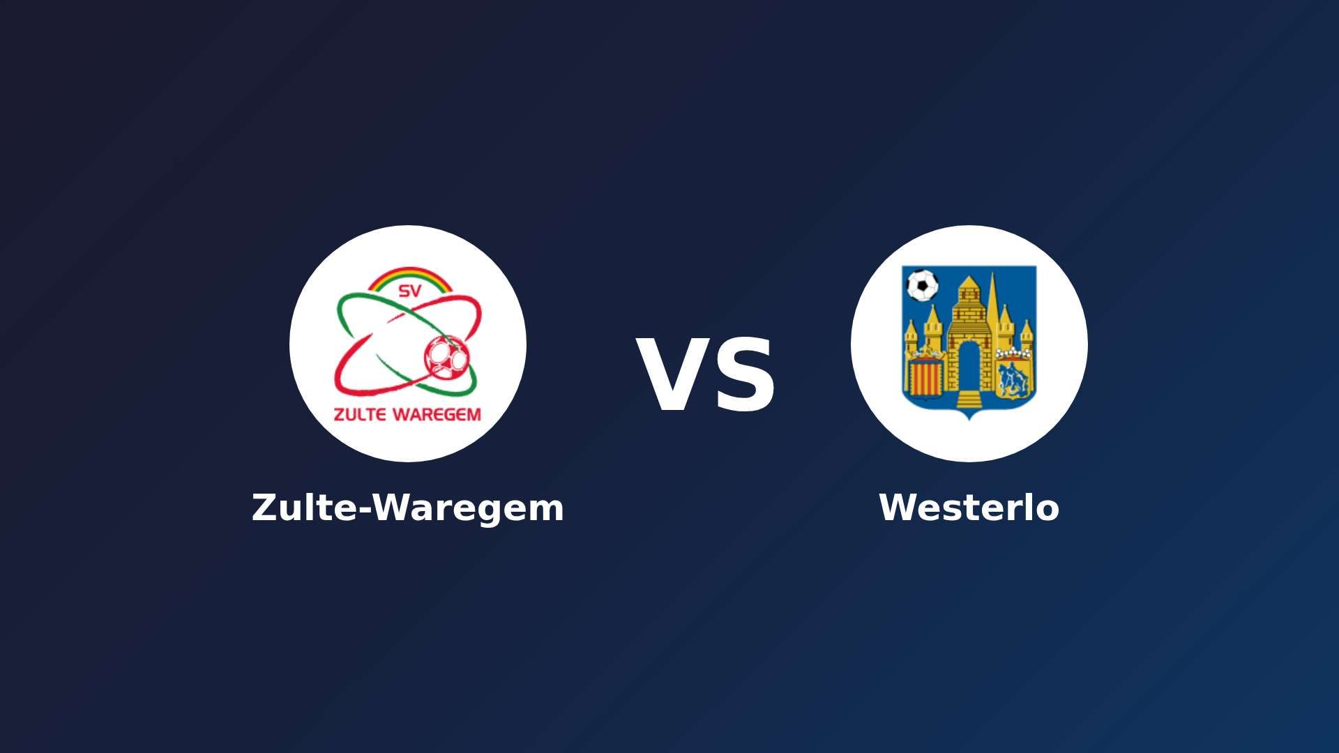 Zulte-Waregem vs (F)esterlo