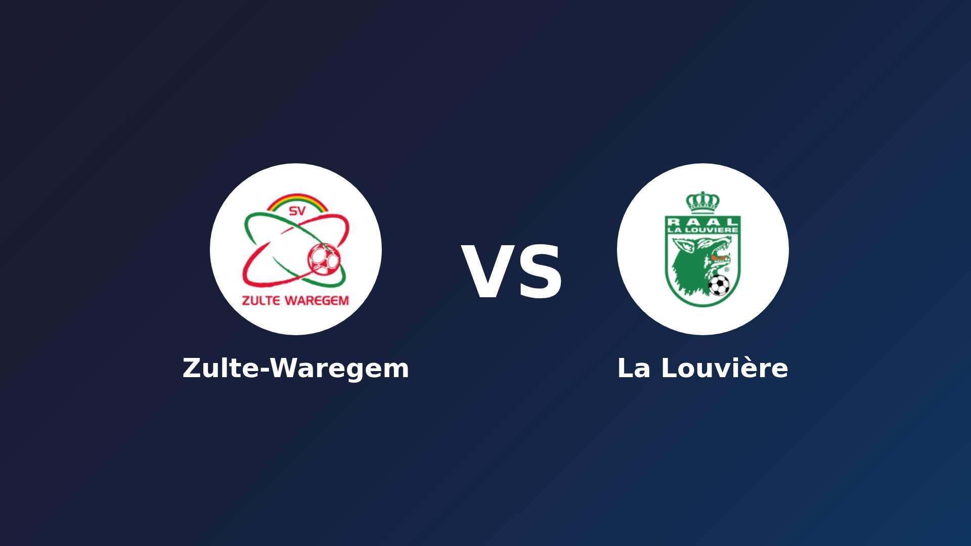 Zulte-Waregem vs La Louvière