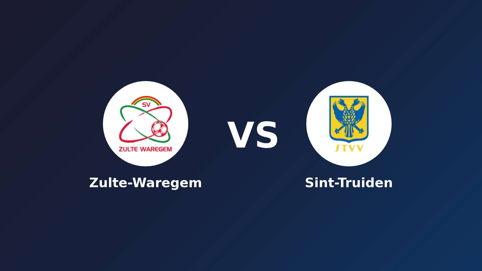 Zulte-Waregem vs Sint-Truiden