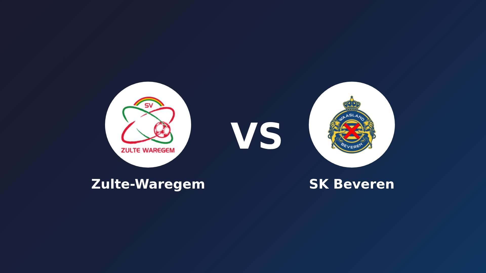 Zulte-Waregem vs SK Beveren