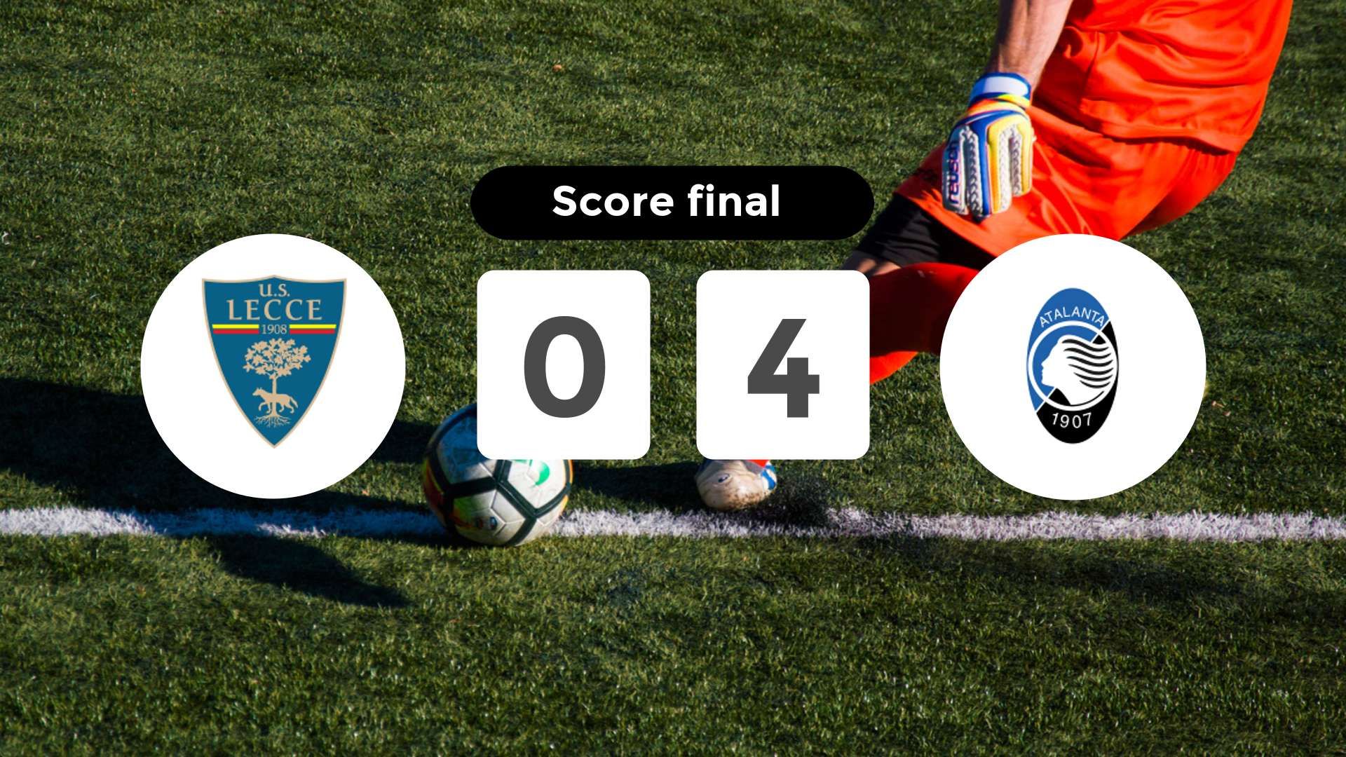 Résumé du match Lecce vs Atalanta du 19 août 2024
