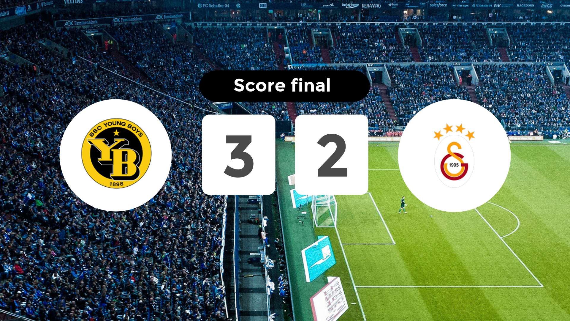 Résumé du match Young Boys vs Galatasaray du 21 août 2024