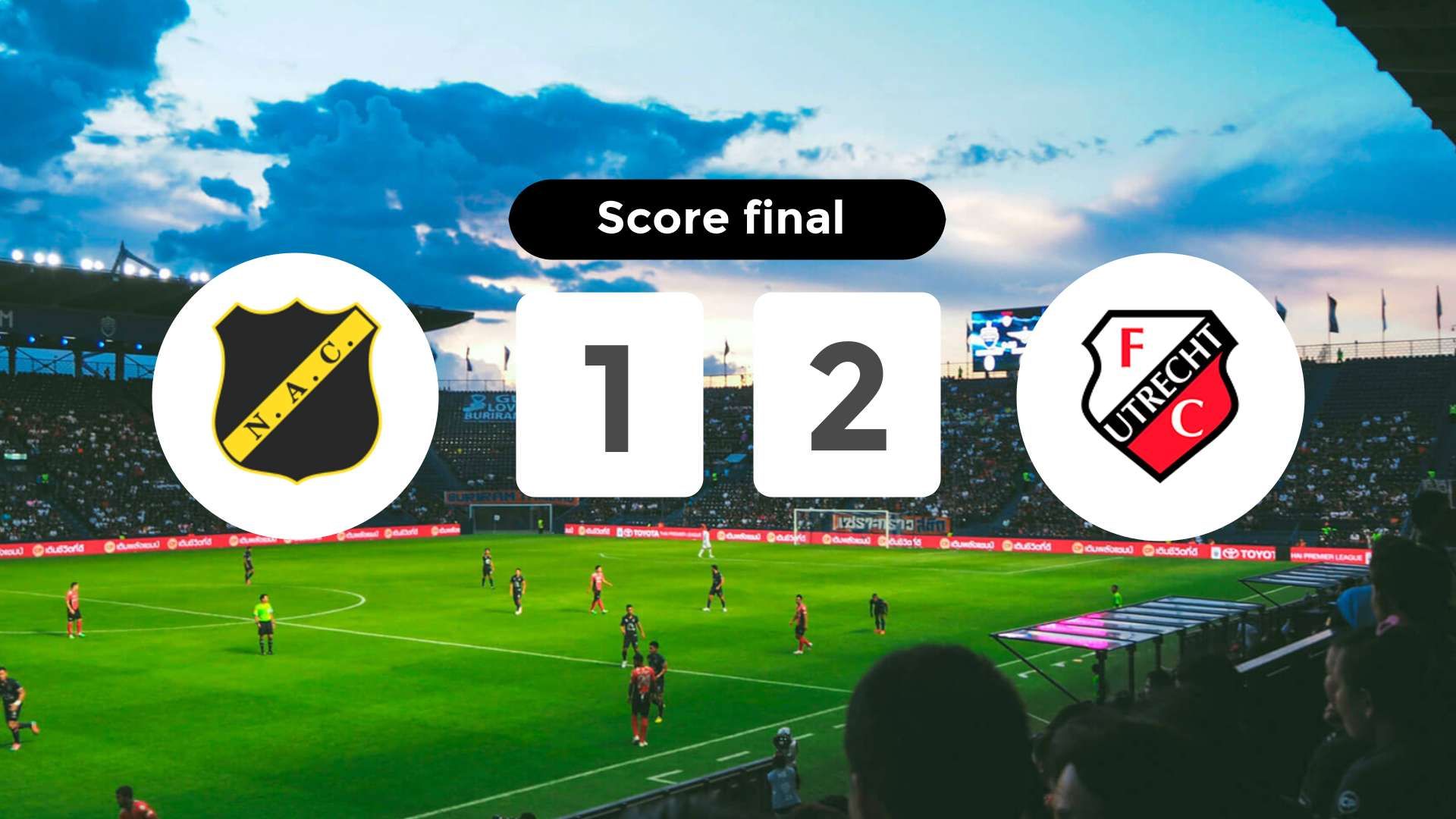 Résumé du match NAC Breda vs FC Utrecht du 24 août 2024
