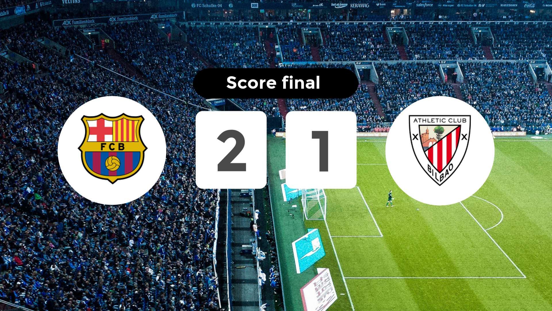 Résumé du match FC Barcelona vs Athletic Club du 25 août 2024
