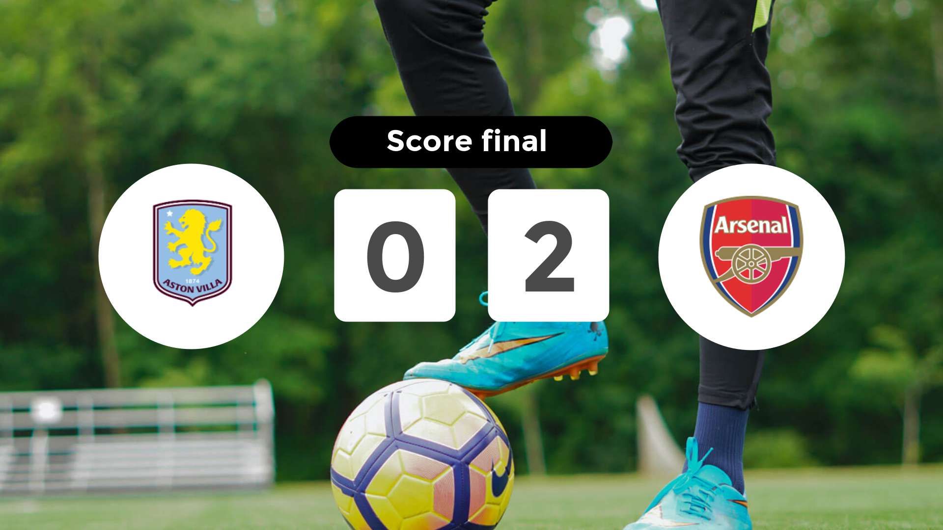 Résumé du match Aston Villa vs Arsenal du 24 août 2024