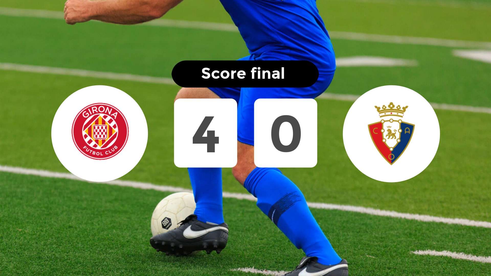 Résumé du match Girona vs Osasuna du 28 août 2024