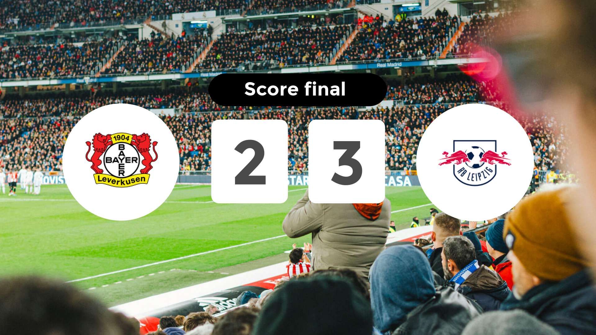 Résumé du match Bayer 04 Leverkusen vs RB Leipzig du 31 août 2024