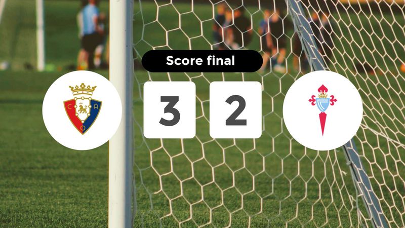 Résumé du match Osasuna vs Celta de Vigo du 1 septembre 2024