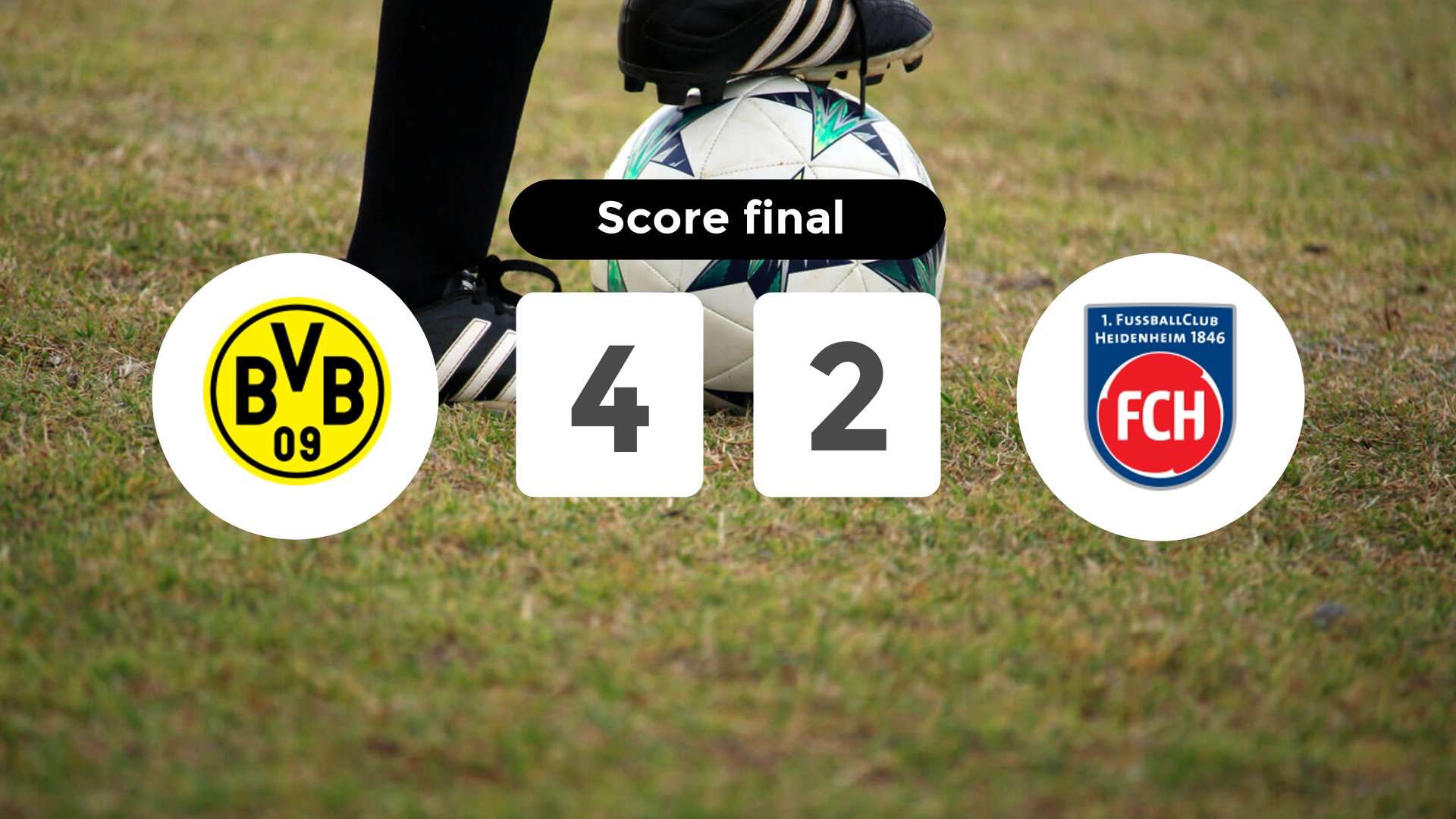 Résumé du match Borussia Dortmund vs Heidenheim du 13 septembre 2024