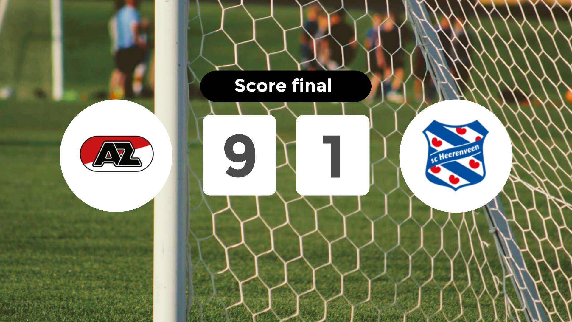 Résumé du match AZ vs SC Heerenveen du 14 septembre 2024