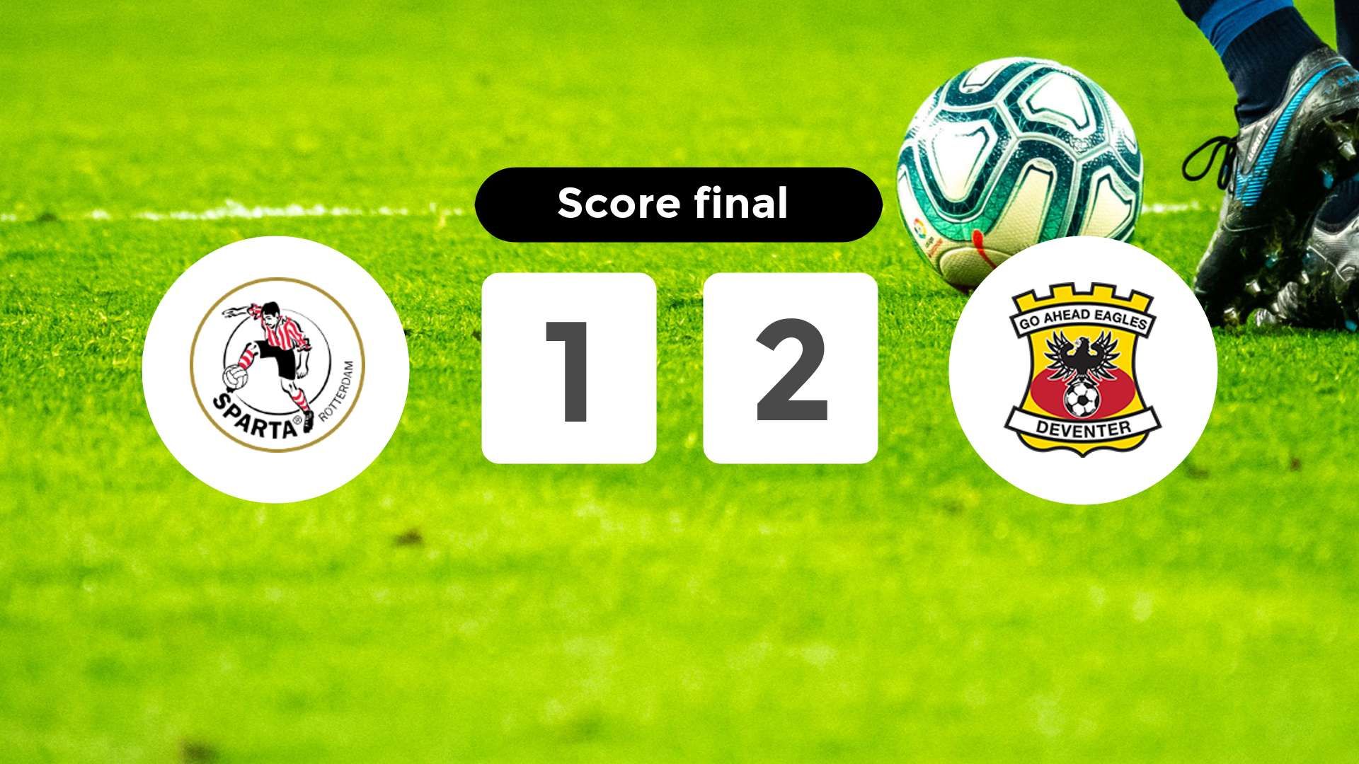 Résumé du match Sparta Rotterdam vs Go Ahead Eagles du 15 septembre 2024