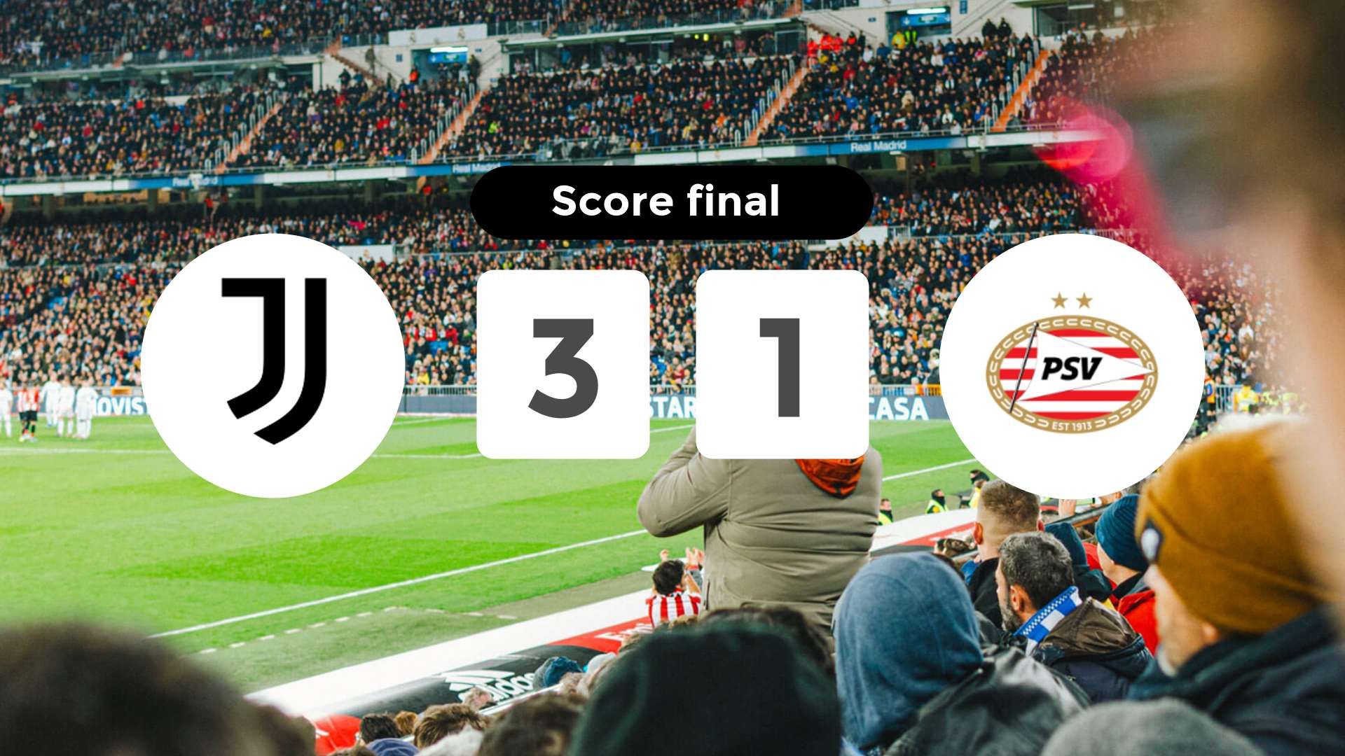 Résumé du match Juventus vs PSV du 17 septembre 2024