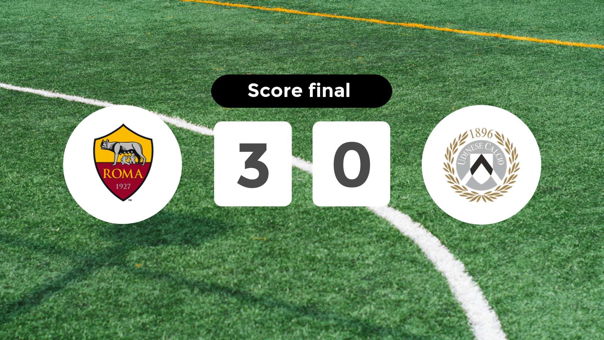 Résumé du match Roma vs Udinese du 22 septembre 2024
