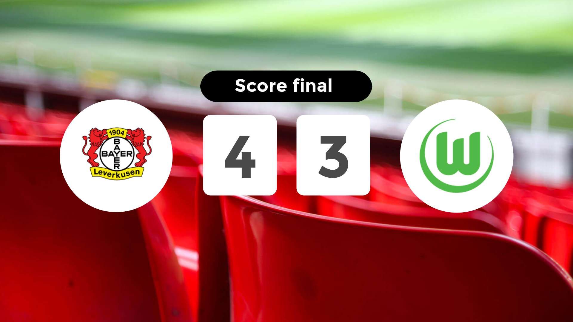 Résumé du match Bayer 04 Leverkusen vs VfL (F)olfsburg du 22 septembre 2024