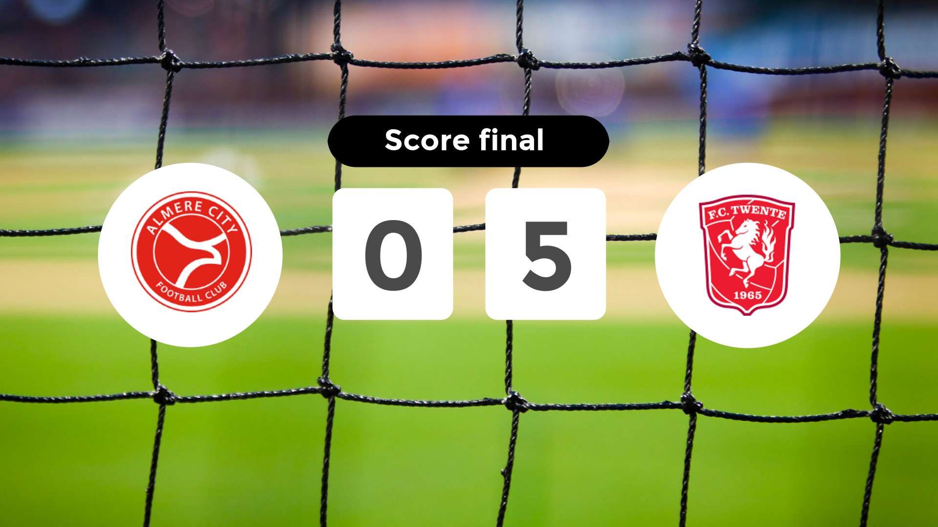 Résumé du match Almere City vs FC Twente du 22 septembre 2024