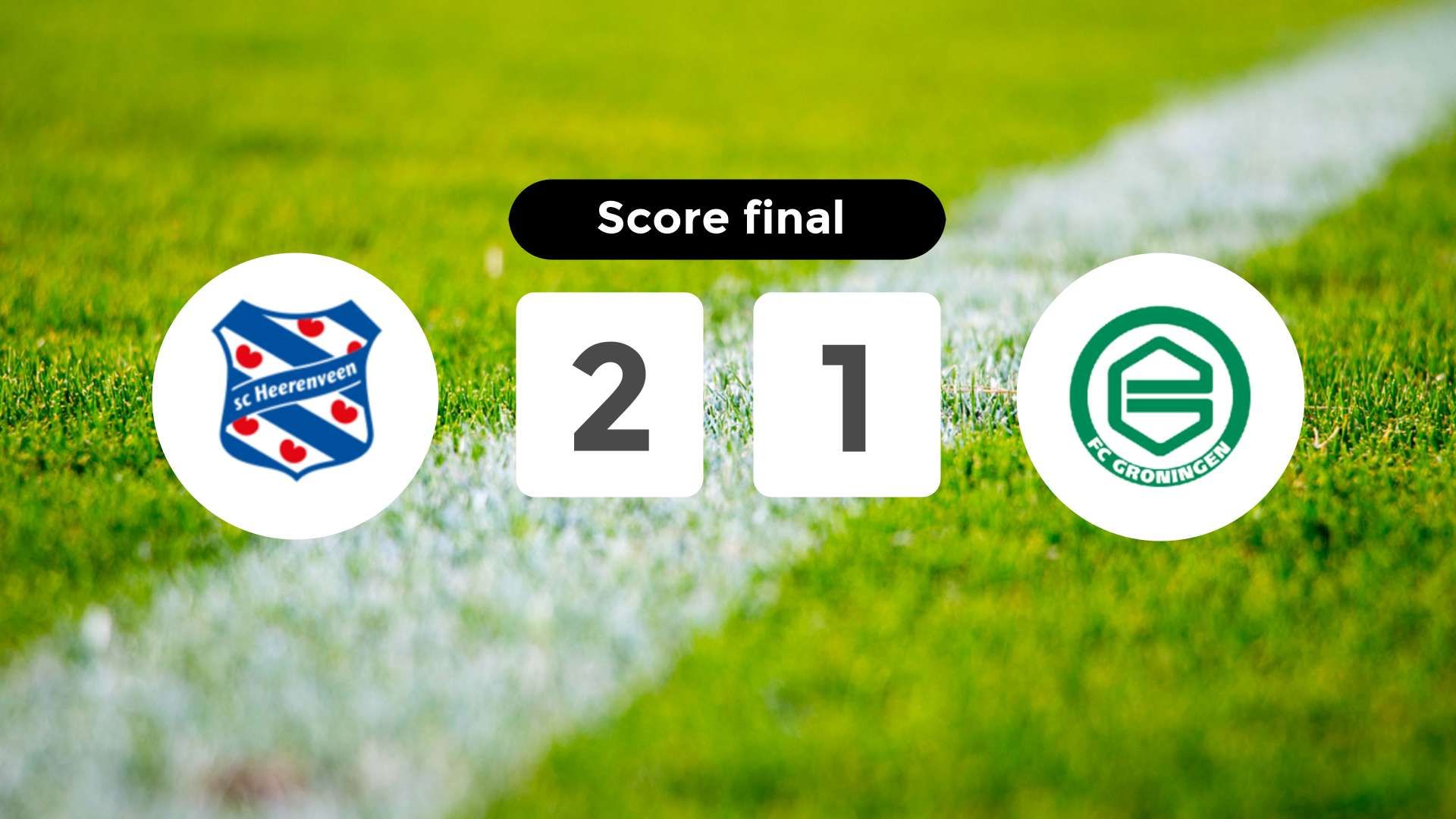 Résumé du match SC Heerenveen vs FC Groningen du 22 septembre 2024