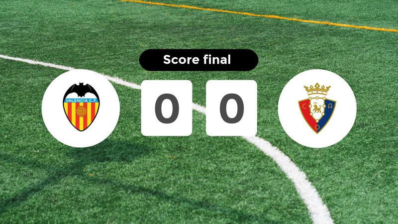 Résumé du match Valencia vs Osasuna du 25 septembre 2024