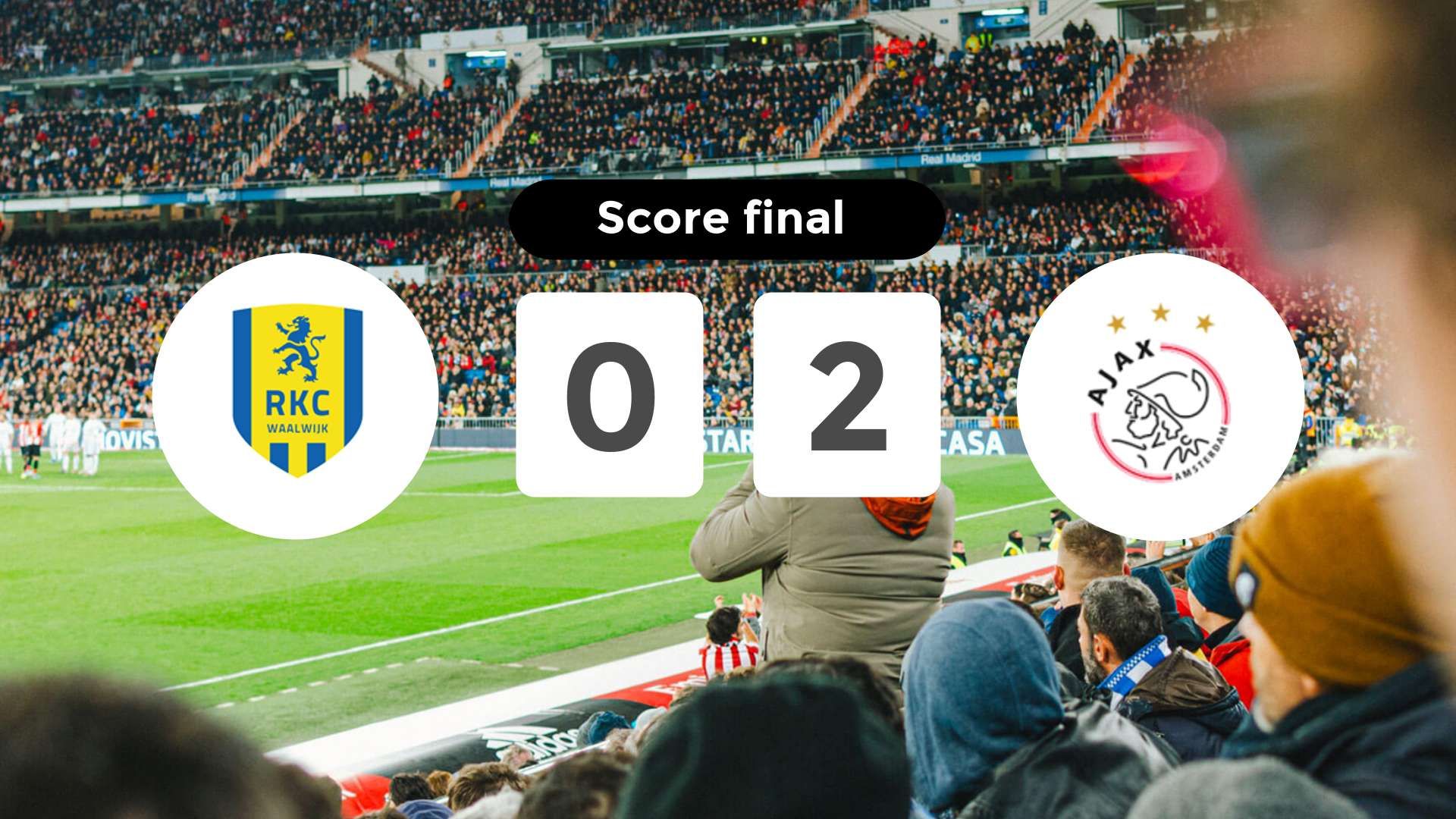Résumé du match RKC (F)aalwijk vs Ajax du 29 septembre 2024