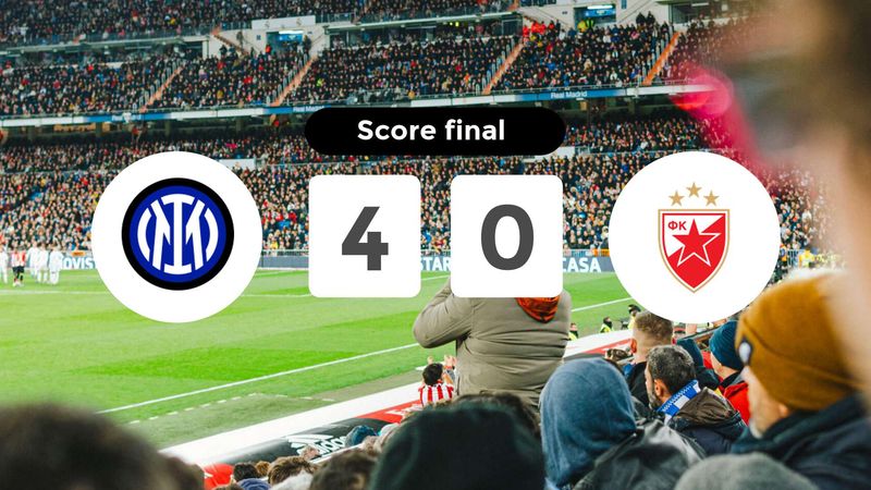 Résumé du match Inter vs Crvena Zvezda du 1 octobre 2024