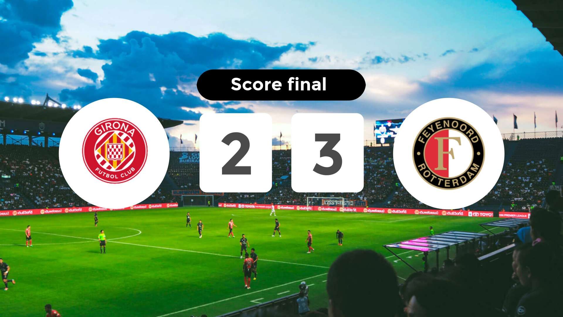 Résumé du match Girona vs Feyenoord du 2 octobre 2024