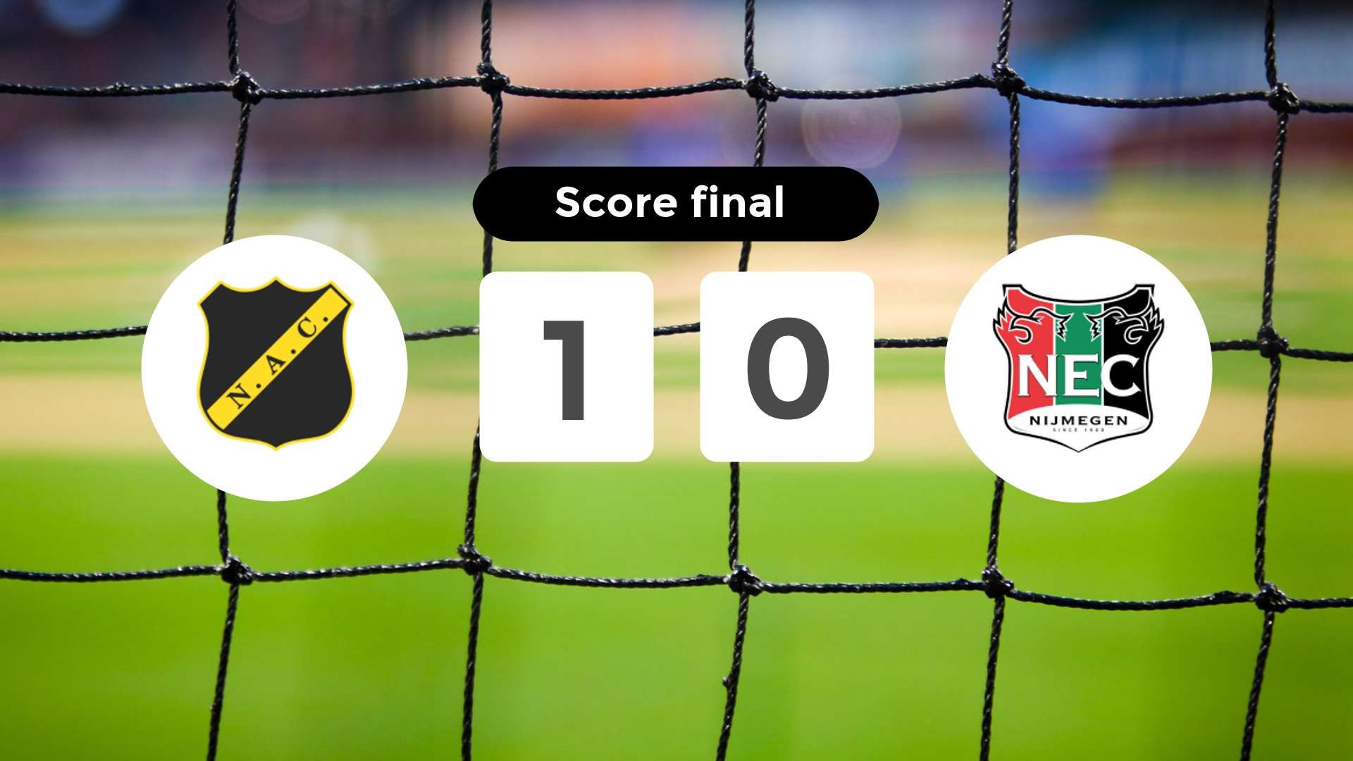 Résumé du match NAC Breda vs NEC du 5 octobre 2024