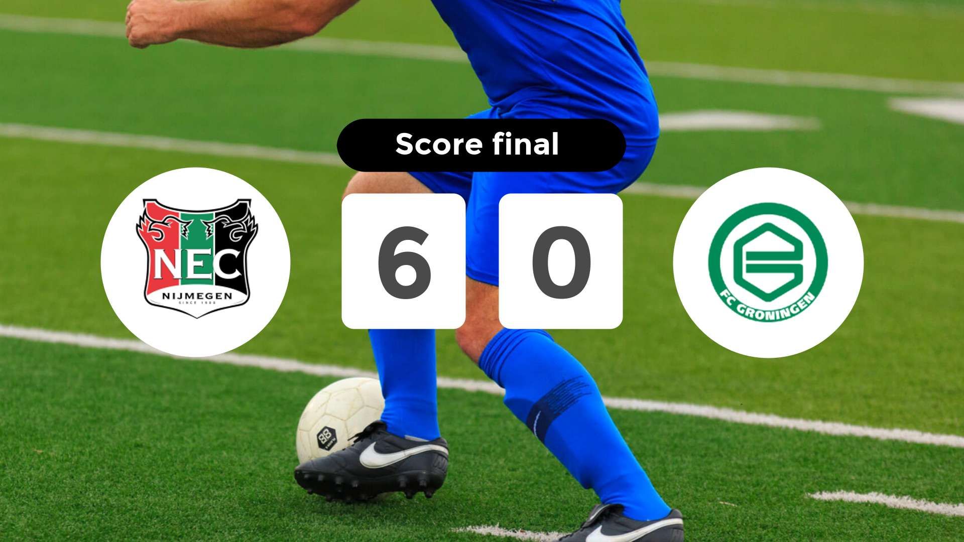 Résumé du match NEC vs FC Groningen du 3 novembre 2024
