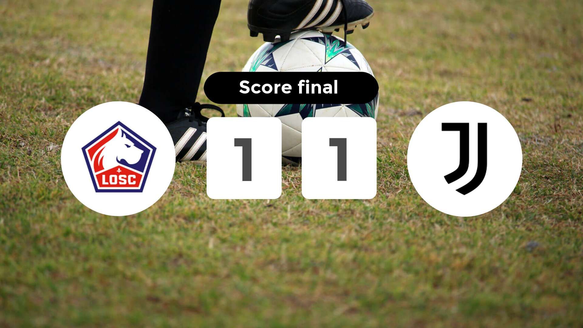 Résumé du match LOSC Lille vs Juventus du 5 novembre 2024