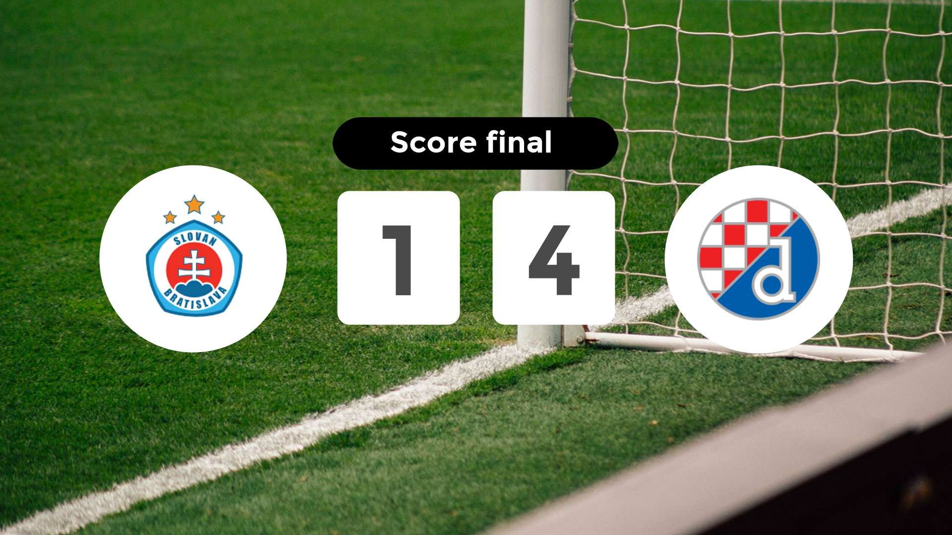Résumé du match Slovan Bratislava vs Dinamo Zagreb du 5 novembre 2024