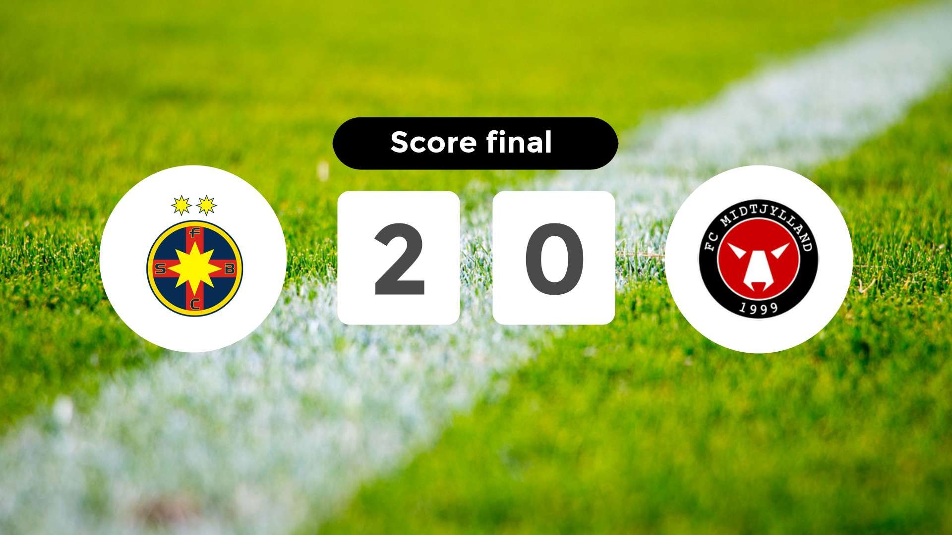 Résumé du match FCSB vs FC Midtjylland du 7 novembre 2024